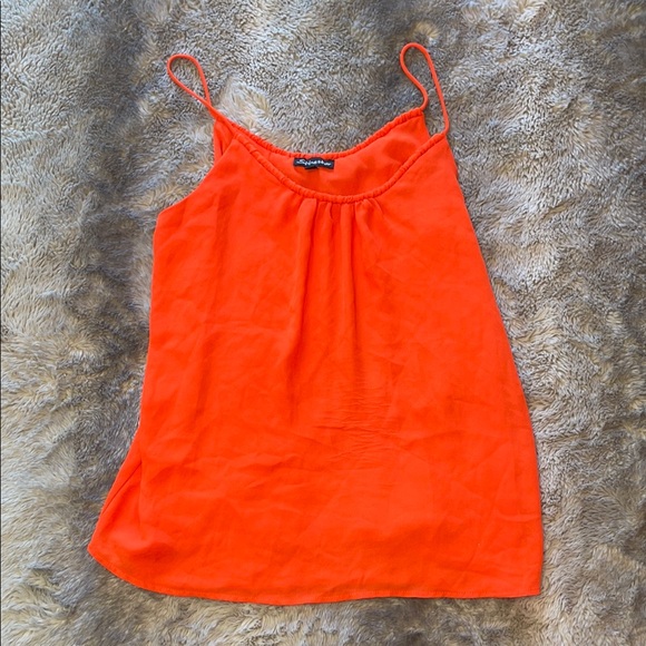 Bright Orange Spaghetti Strap Blouse 🍊 - Picture 1 of 5